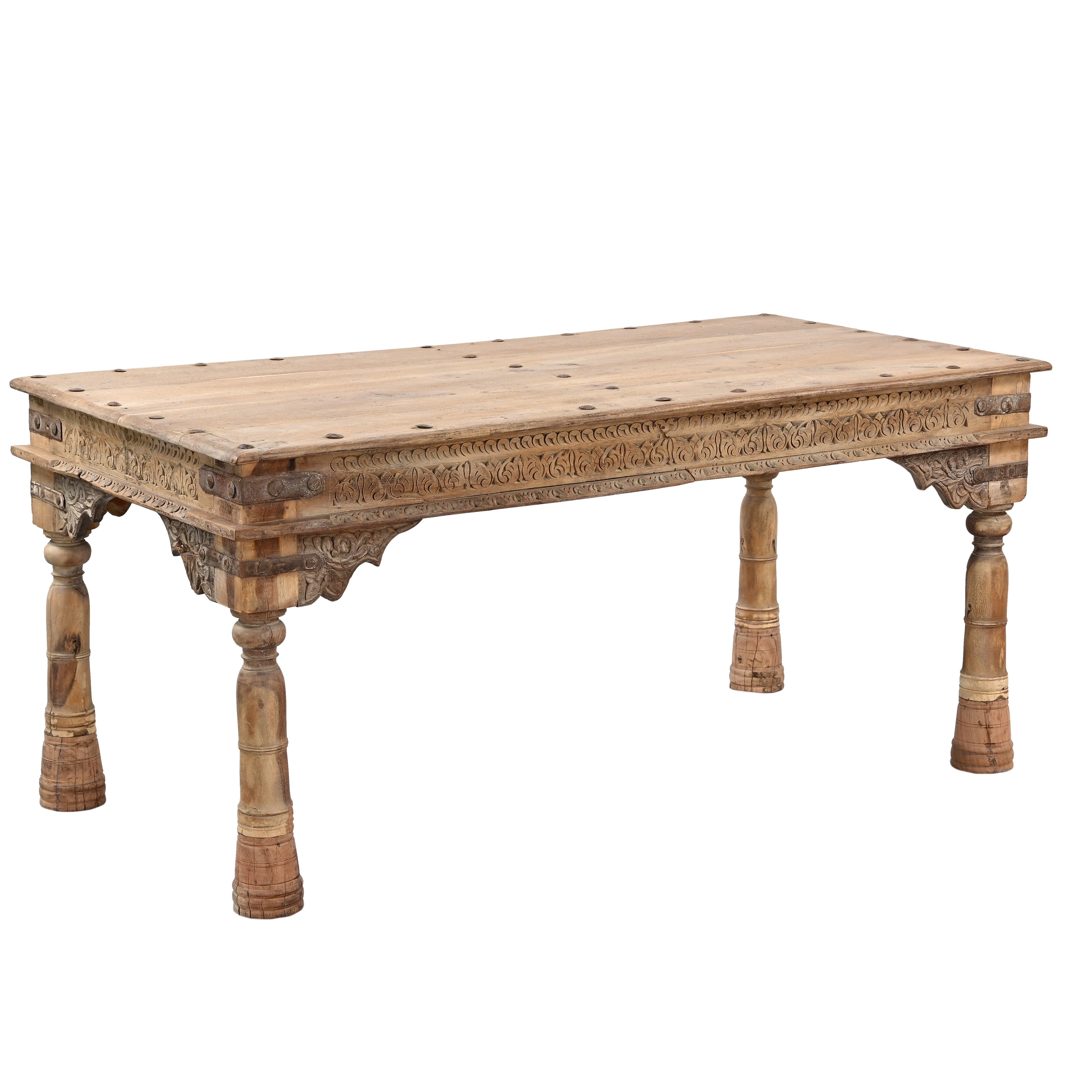 Antique Thaket Dining Table Side Table | Zin Home