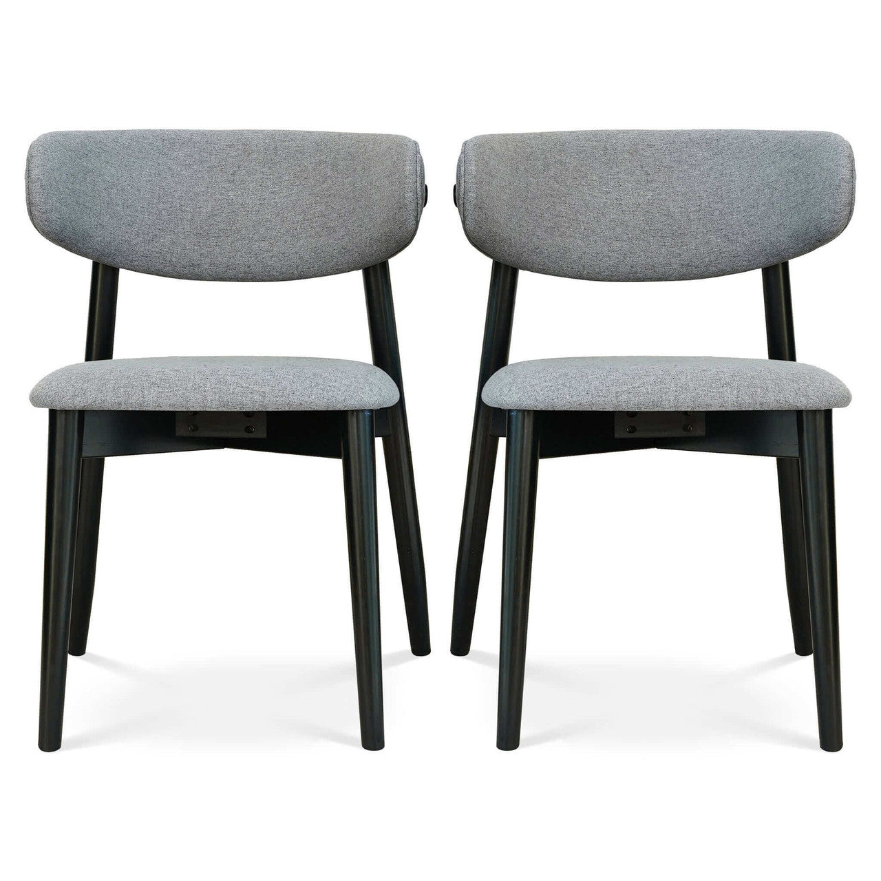 Korbin Grey Fabric Dining Chair (Set of 2)