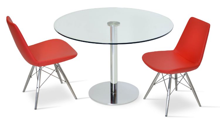 Tango Glass Dining Table by SohoConcept - view 3
