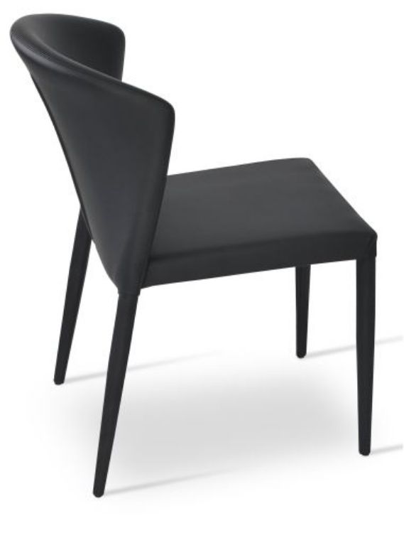 Capri Full Upholstered Stackable Chair by SohoConcept - view 2
