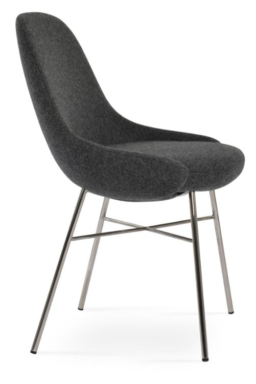 Gazel Cross Dining Chair by SohoConcept - view 2