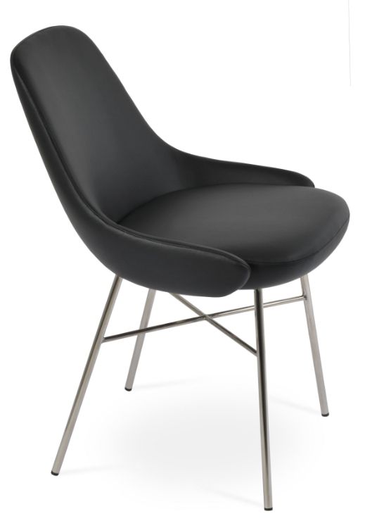 Gazel Cross Dining Chair by SohoConcept - view 3