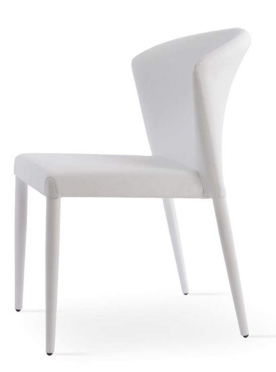 Capri Full Upholstered Stackable Chair by SohoConcept - view 11