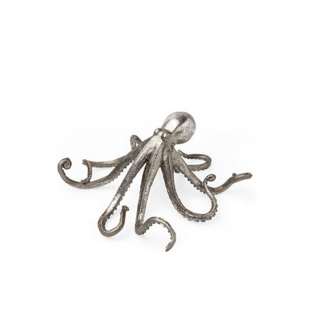 Strafford Small Silver Resin Octopus