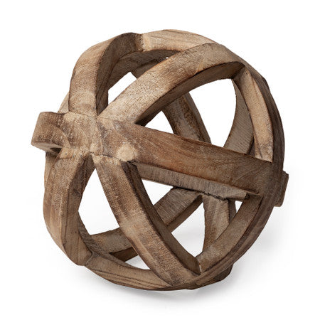 Tibik Natural Wooden Orb