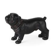 Hugo 5L x 13W Black Resin Bulldog