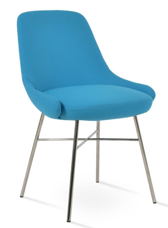 Gazel Cross Dining Chair by SohoConcept - view 11