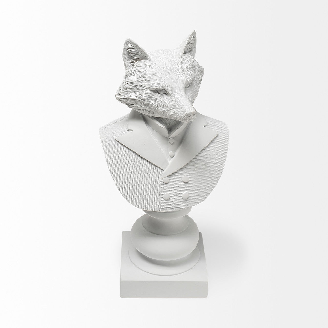 Murray 6L x 5W White Resin Business Fox