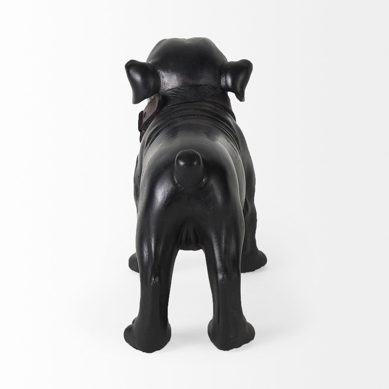 Hugo 5L x 13W Black Resin Bulldog