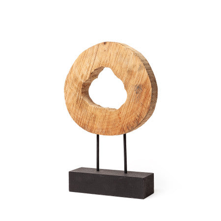Ironwood Natural Wooden Circular Object