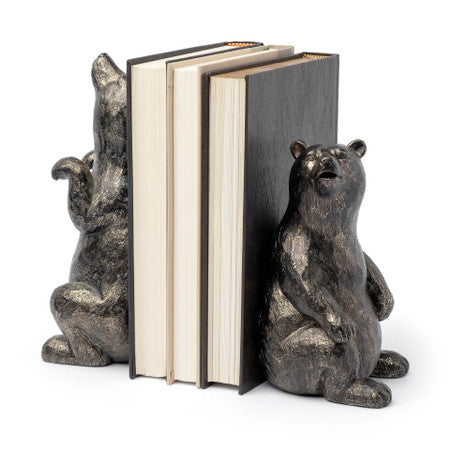 Sleuth Grizzly Bear Bookends