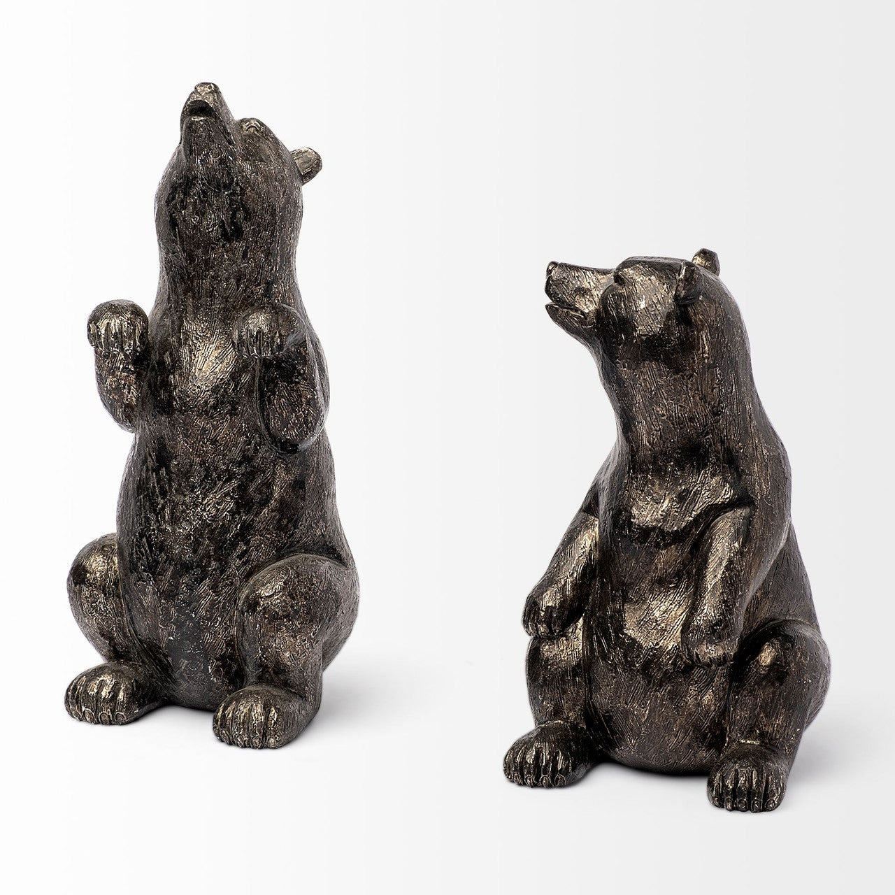 Sleuth (Set of 2) 9L x 8W Grizzly Bear Bookends