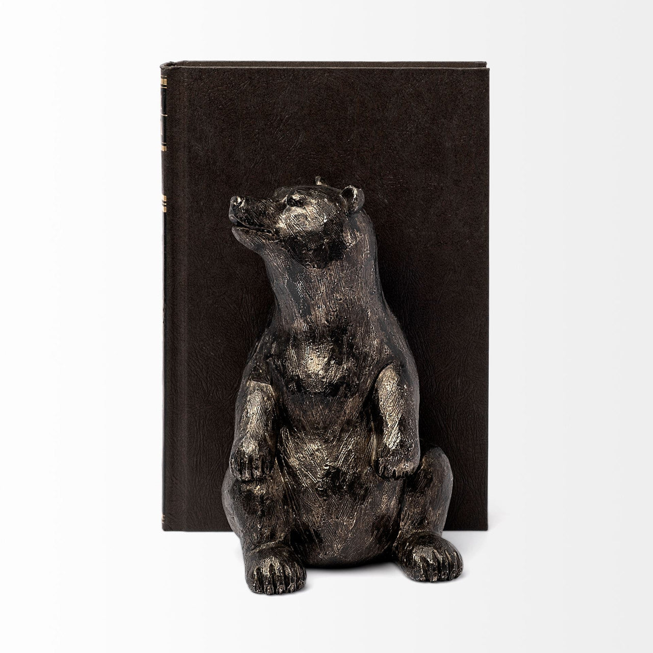 Sleuth (Set of 2) 9L x 8W Grizzly Bear Bookends