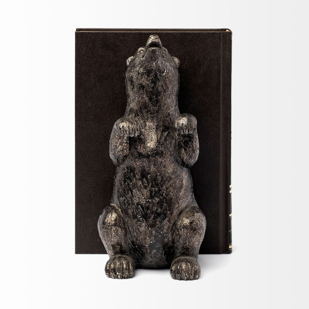 Sleuth (Set of 2) 9L x 8W Grizzly Bear Bookends