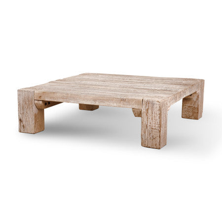 McArthur Square Reclaimed Solid Wood Coffee Table