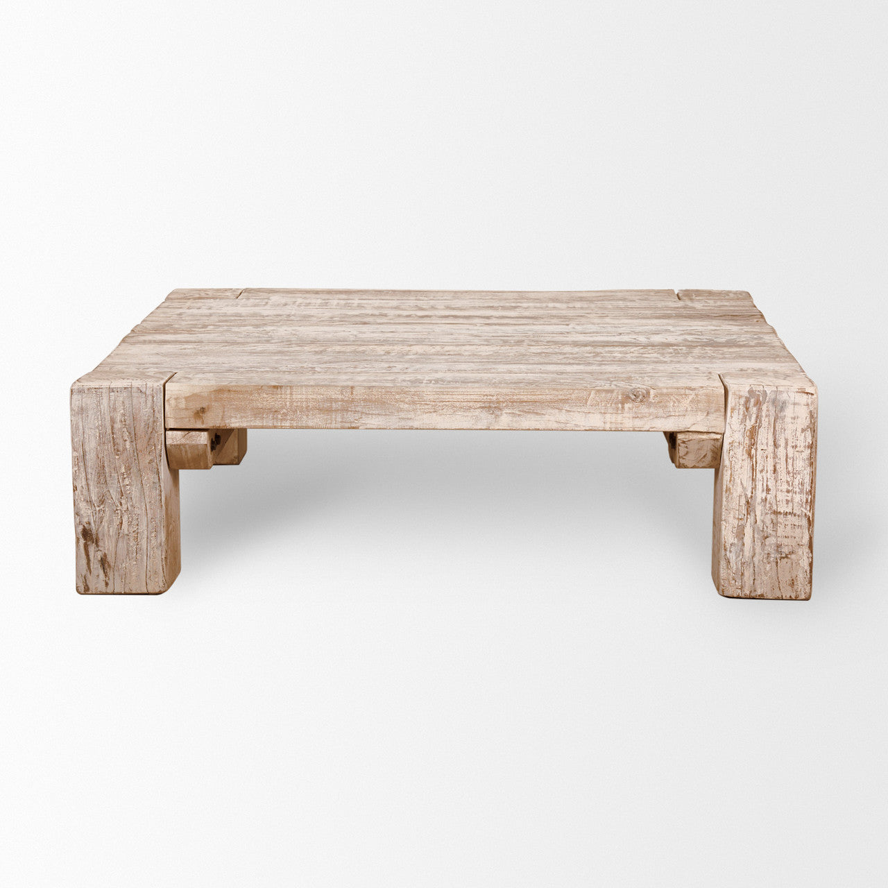 McArthur 48x48 Square Reclaimed Solid Wood Coffee Table