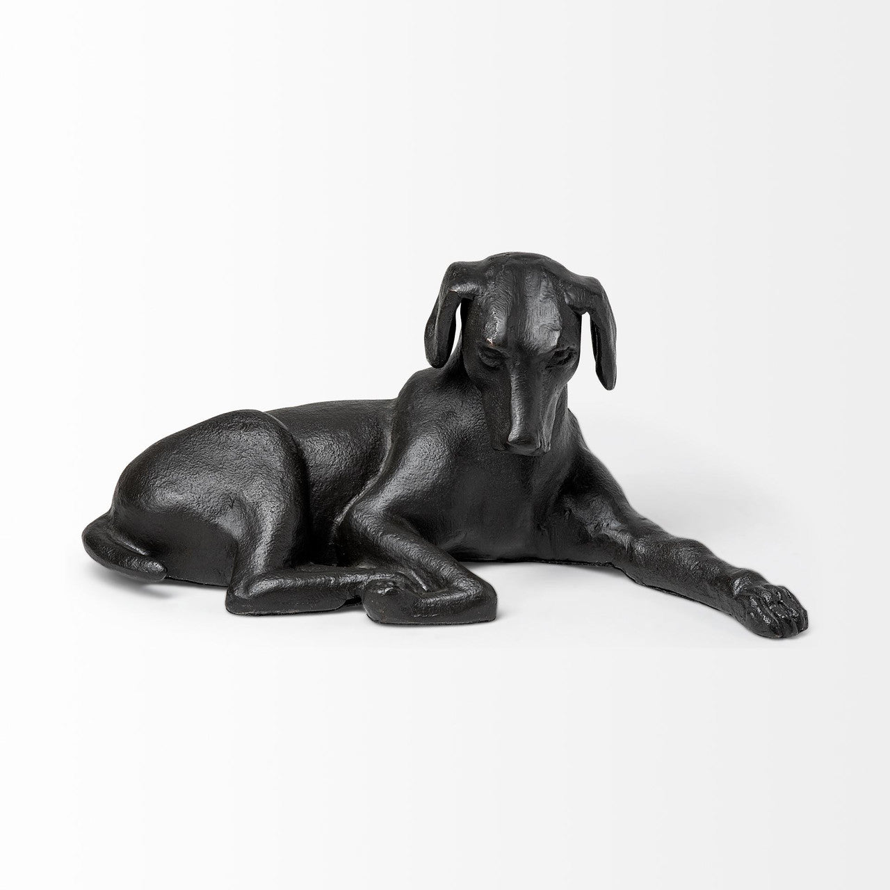 Czar 11L x 7W Black Metal Labrador Retriever