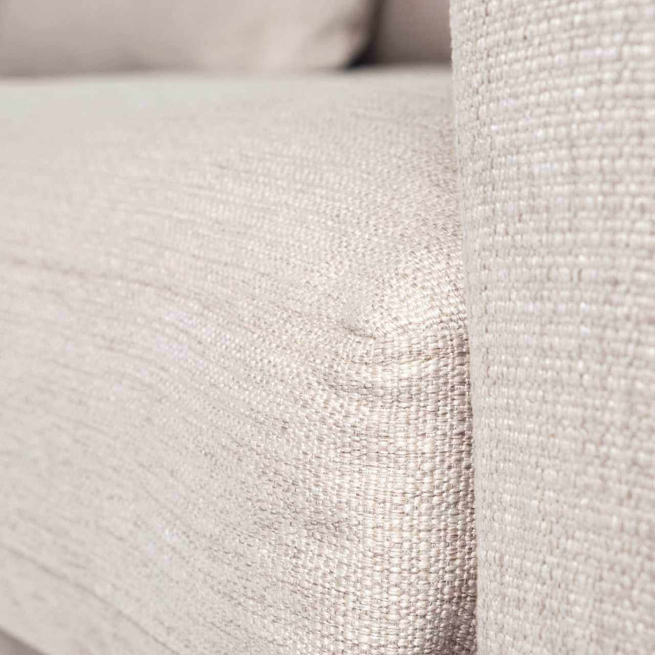 Denly II 92.5 X 38.25 X 34.5  Beige Slipcover Three Seater Sofa