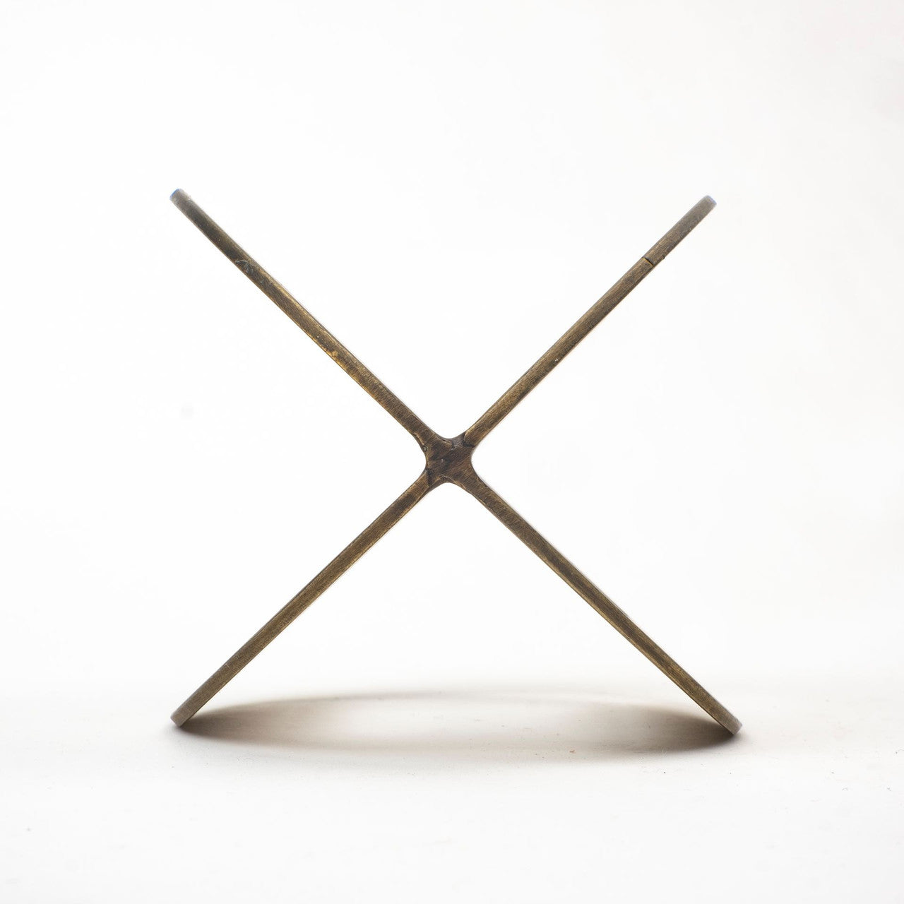 Cusco I (Small) 5L x 5W Gold Geometric Decorative Object
