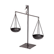 Ellis 10L x 4W Black Metal Vintage Inspired Weighing Scale