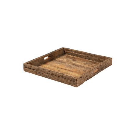 Carson Brown Reclaimed Wood Tray