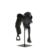 Colt III 8L x 9W Black Equestrian-Inspired English Horse Saddle