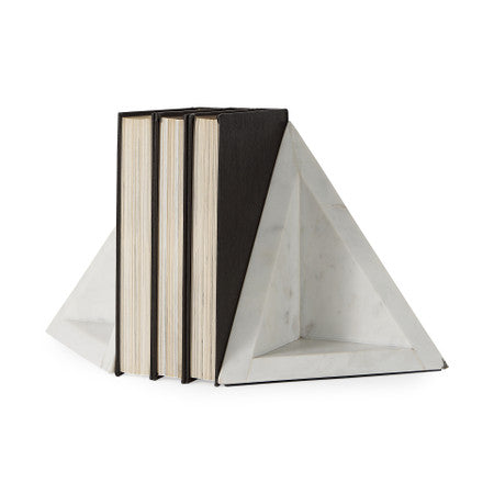 Sophia Marble Set Of Two Bookends