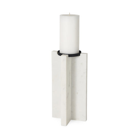 Sophia Marble Candle Holder Large