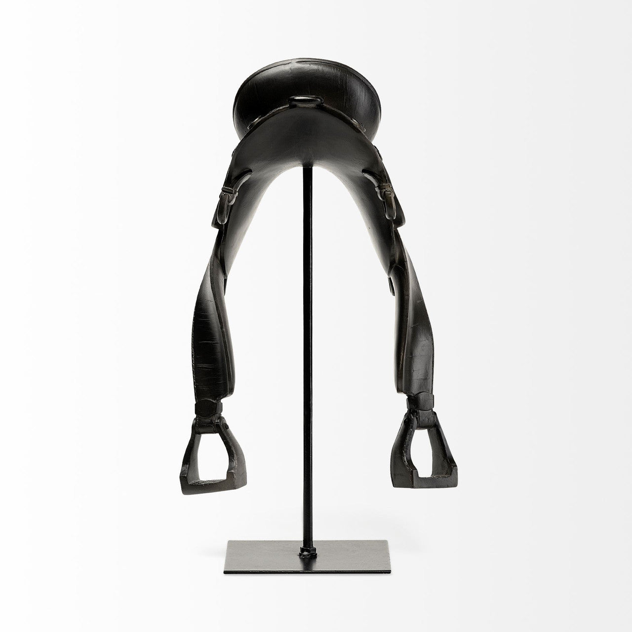 Colt III 8L x 9W Black Equestrian-Inspired English Horse Saddle