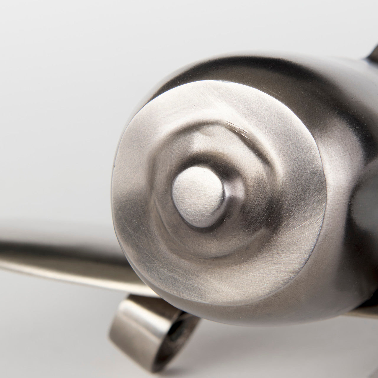 Maverick II 13L x 11W Gray Metal Fighter Plane