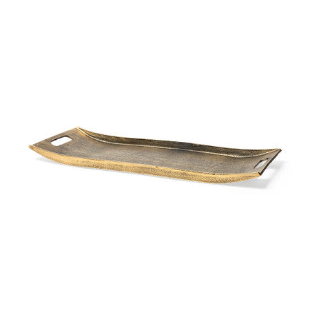 Drey Gold Rectangular Tray