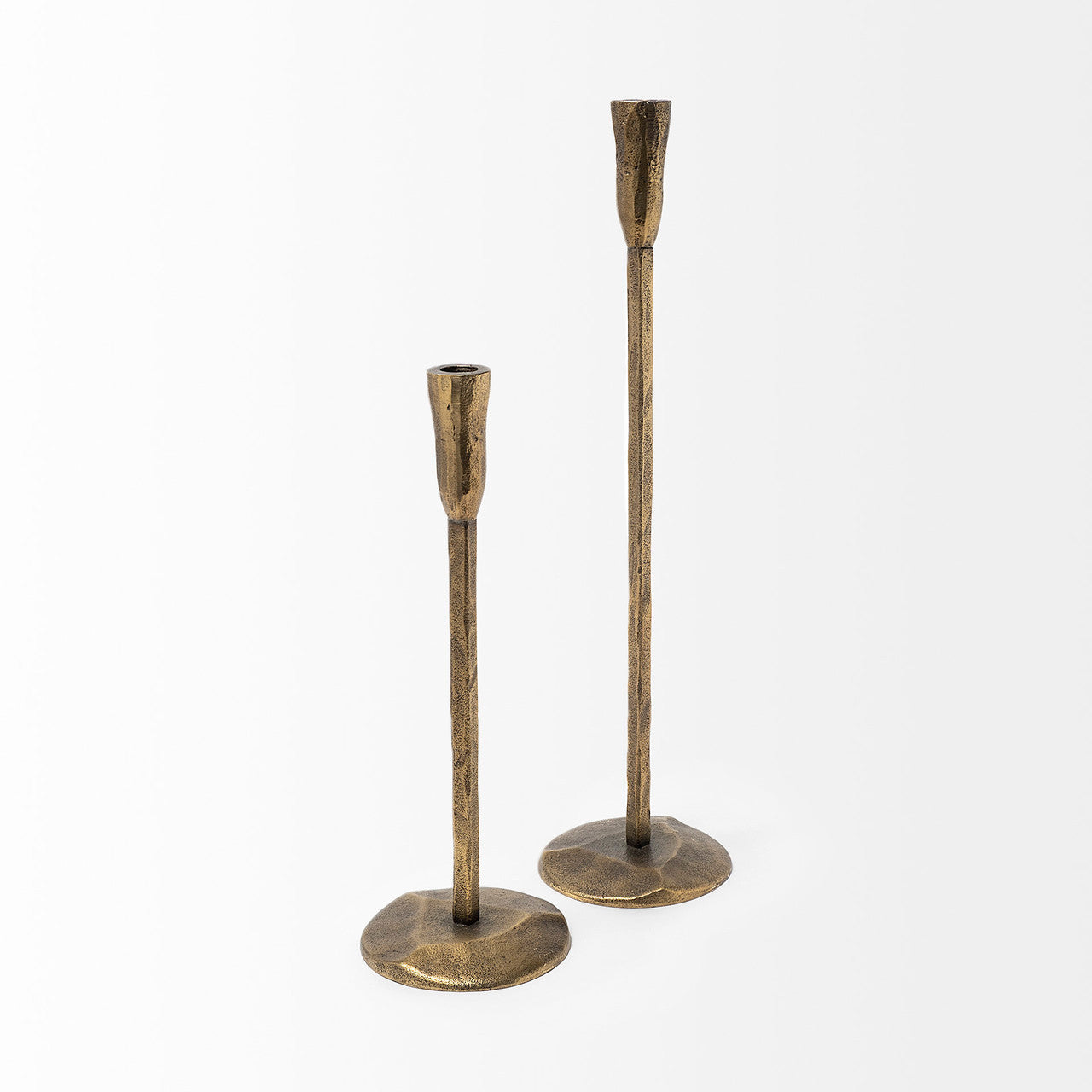 Levit (Small) Gold Table Candle Holder