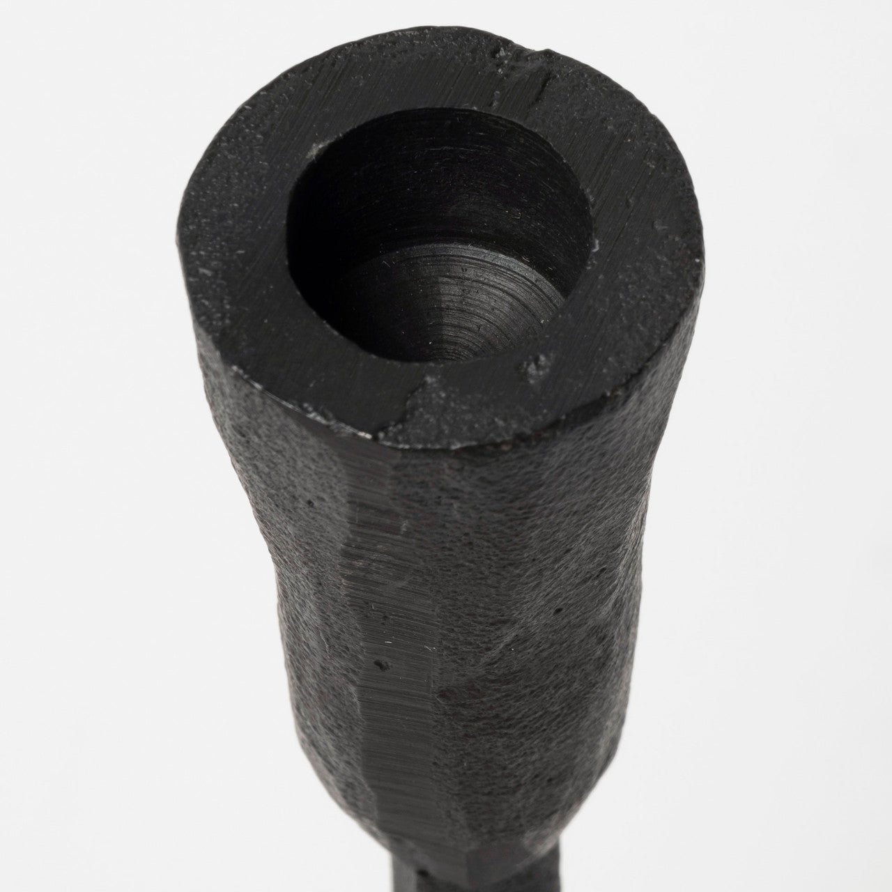 Levit (Large) Black Table Candle Holder