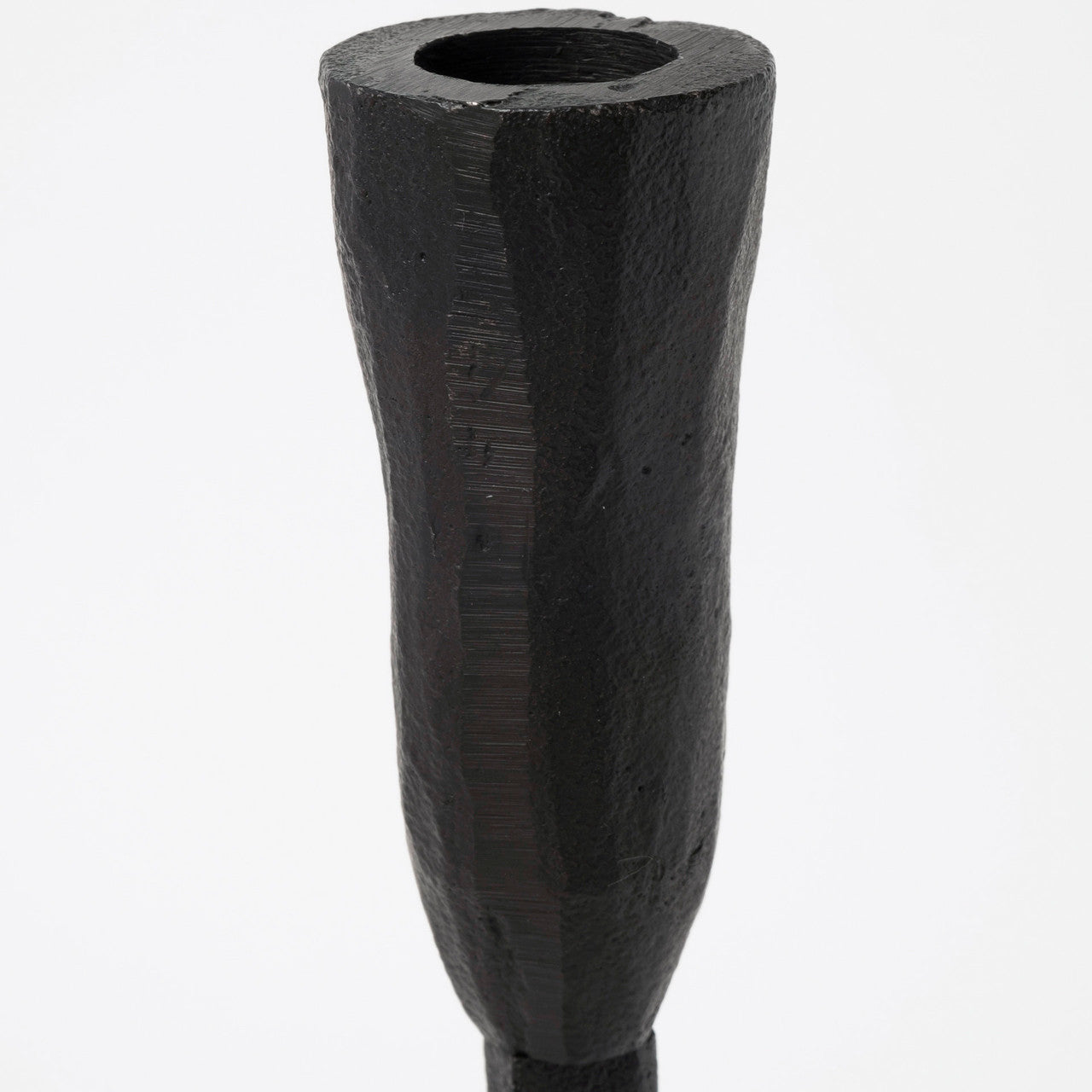 Levit (Large) Black Table Candle Holder
