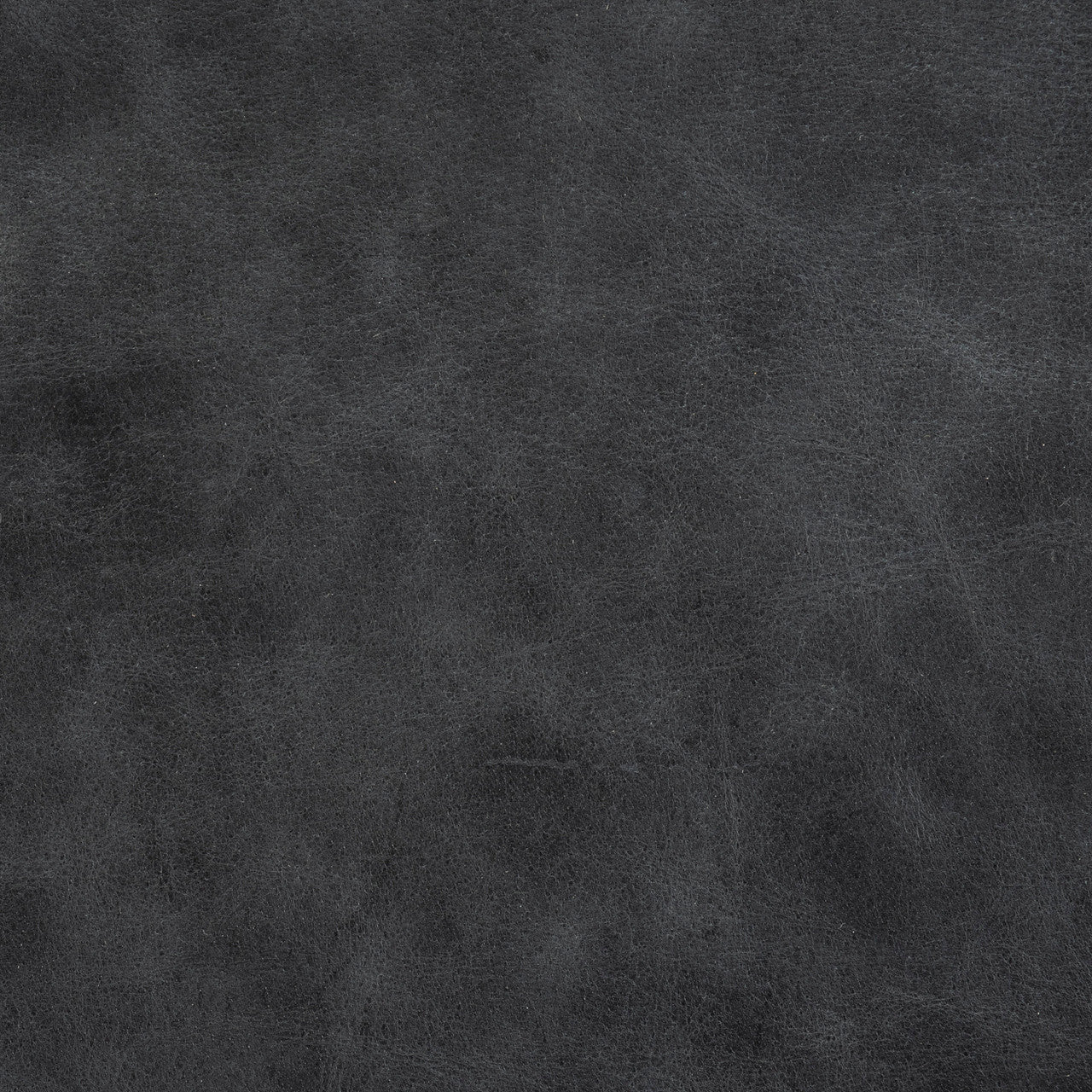 Direttore Black Iron Frame Black Leather Dining Chair