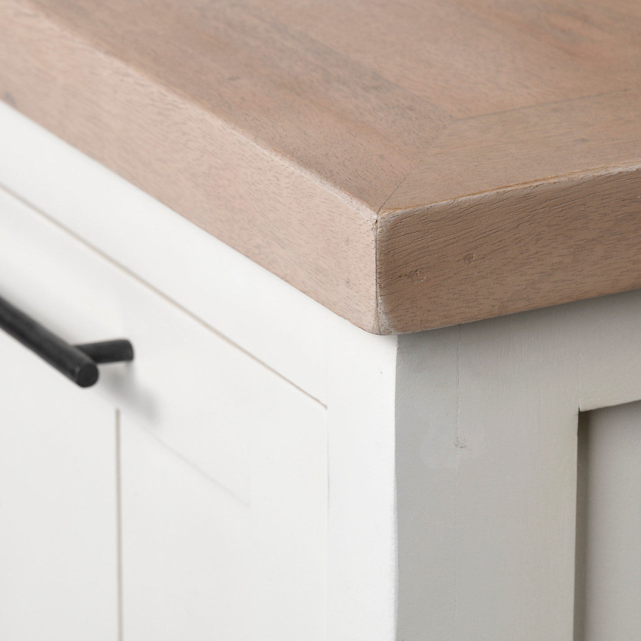 Fairview IV 61L x 17W White And Brown Wood With Storage Hall Tree