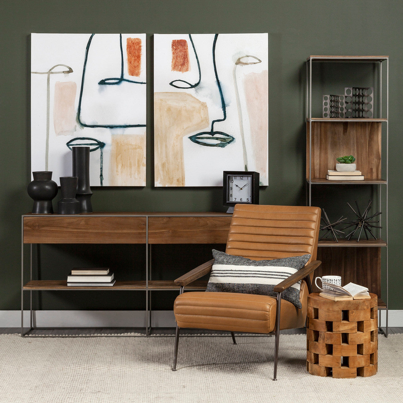 Fletcher (Large) 6L x 6W Gray Metal Abstract Decorative Object