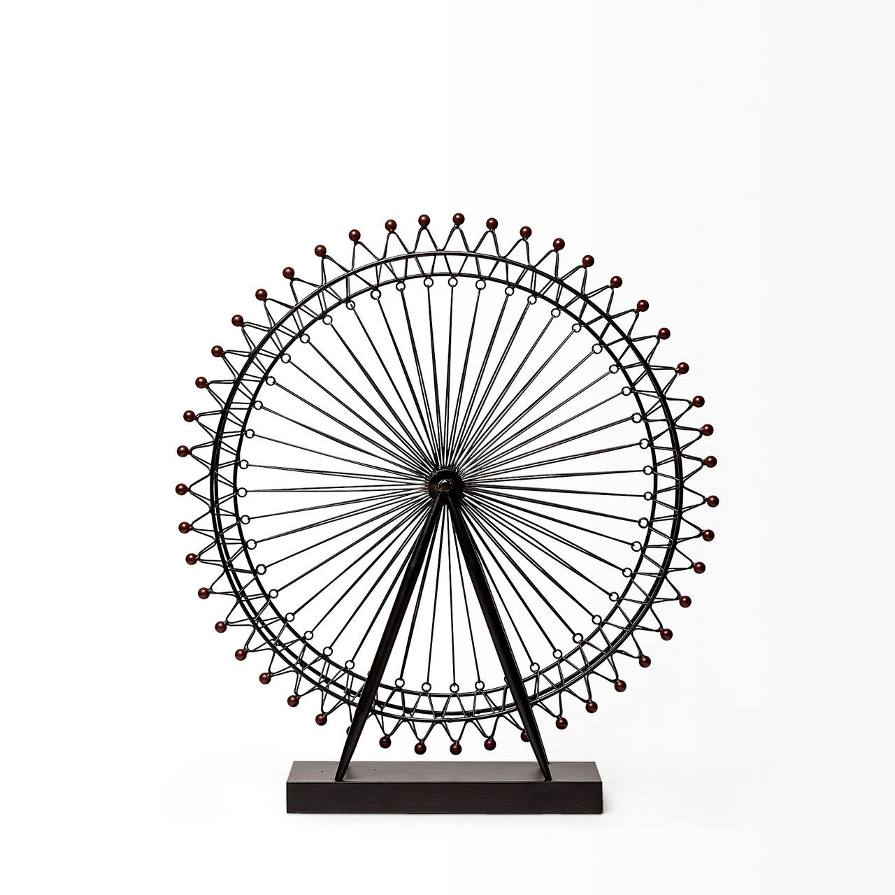 London Eye 3L x 25W Black Metal London Eye Replica