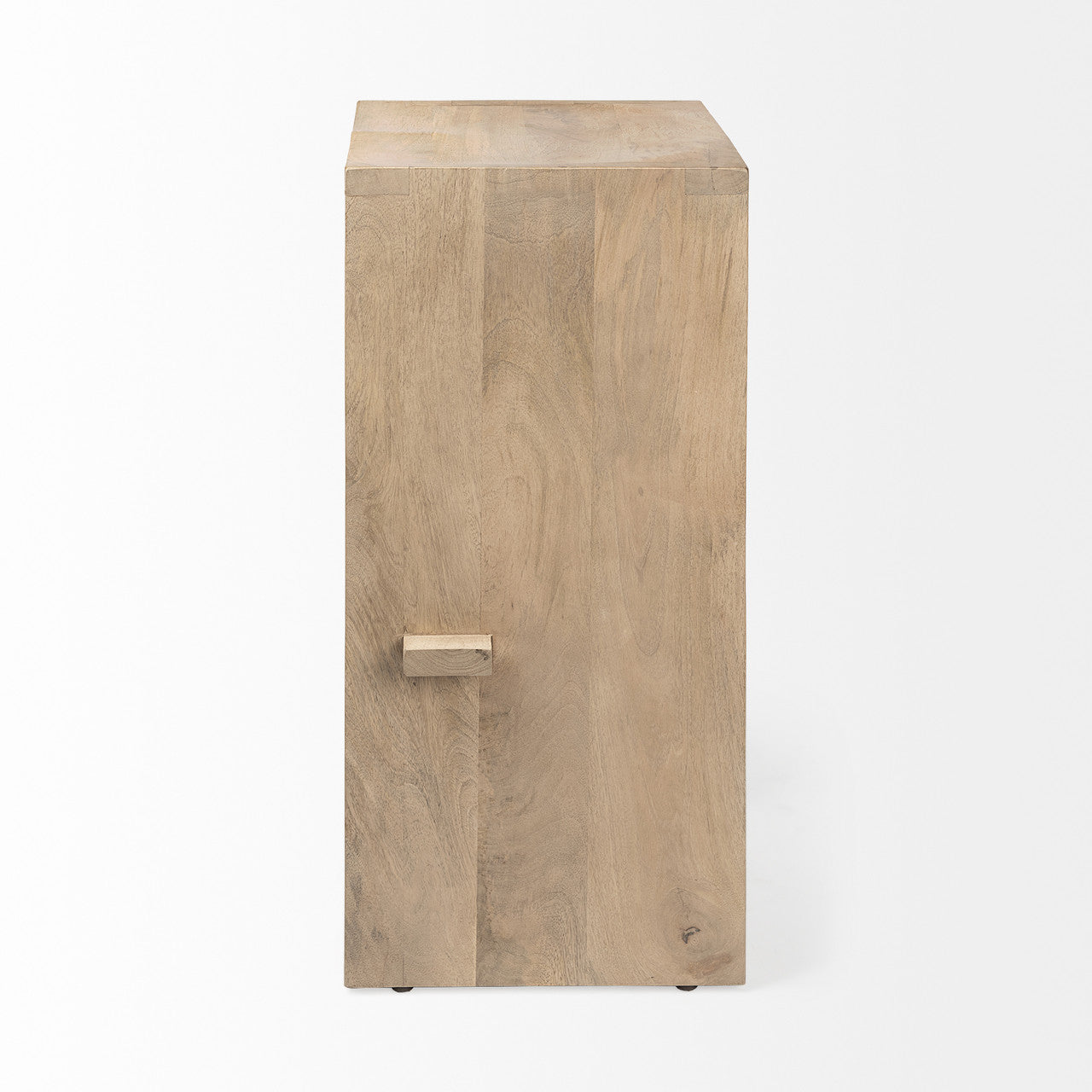 Aida 30" Seat Height Light Brown Wood Bar Stool