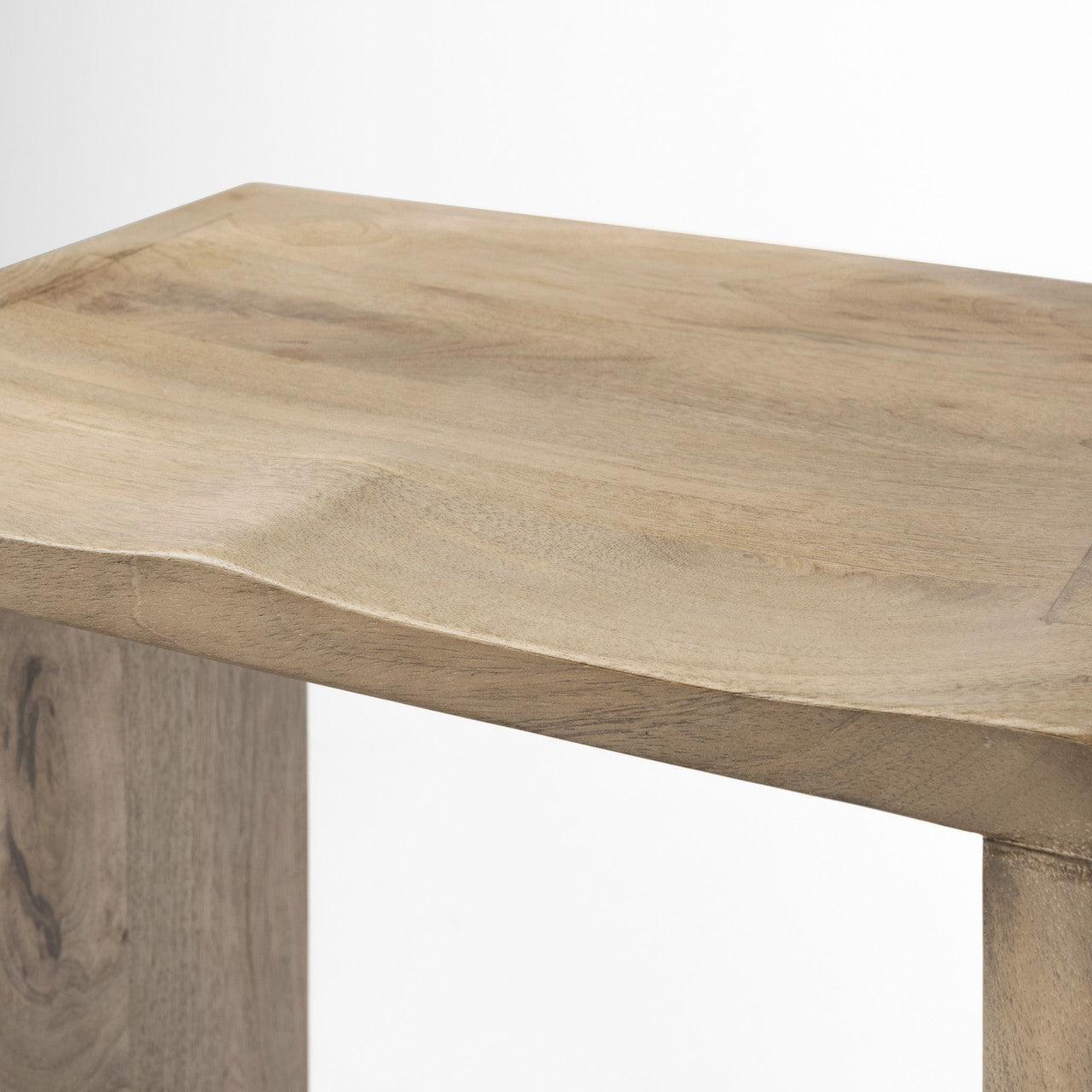 Aida 30" Seat Height Light Brown Wood Bar Stool