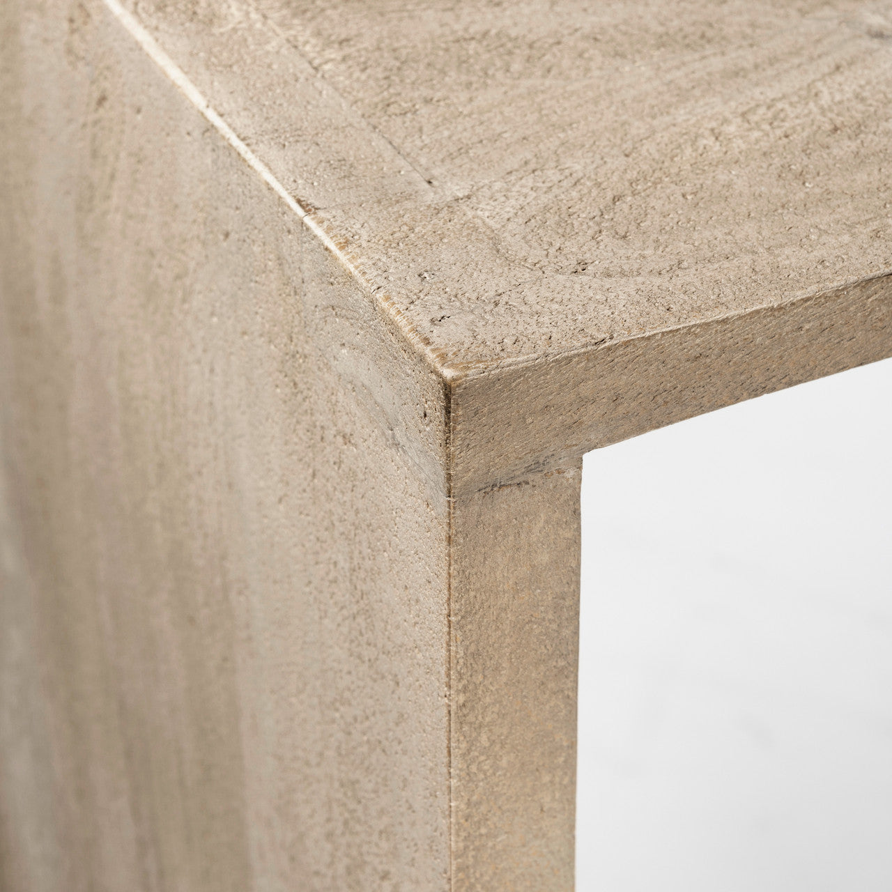 Aida 26" Seat Height Light Gray Wood Counter Stool