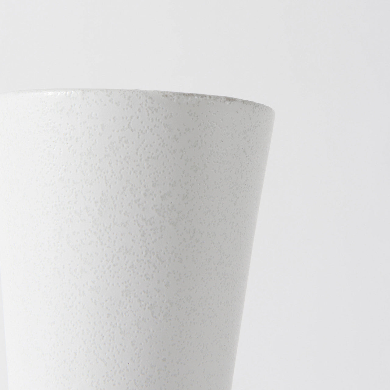 Laforge 9.4H Small White Ceramic Vase