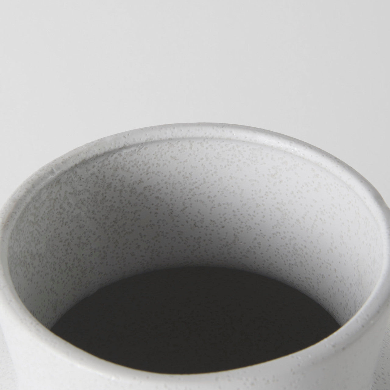 Laforge 10.8H Medium White Ceramic Vase
