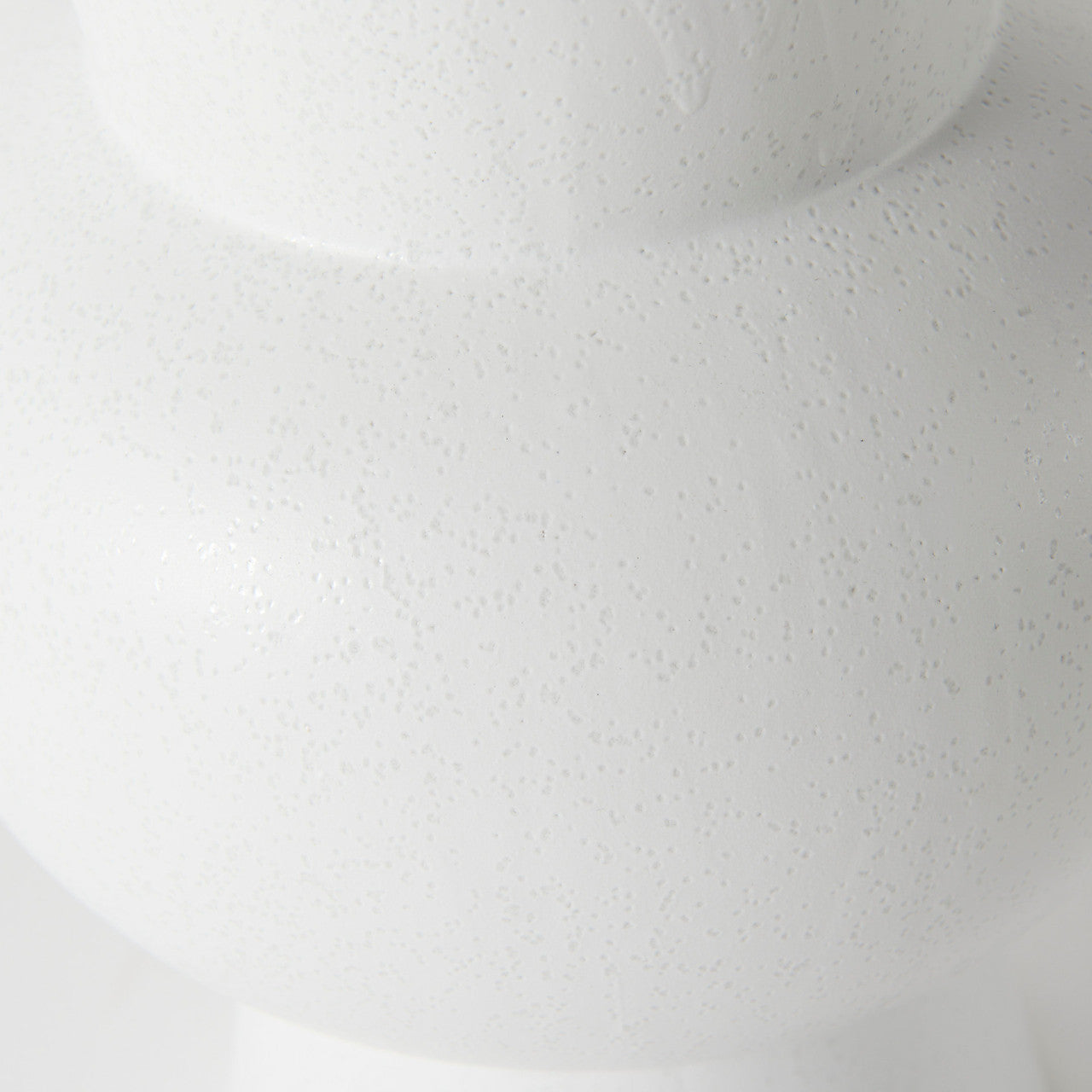 Laforge 10.8H Medium White Ceramic Vase