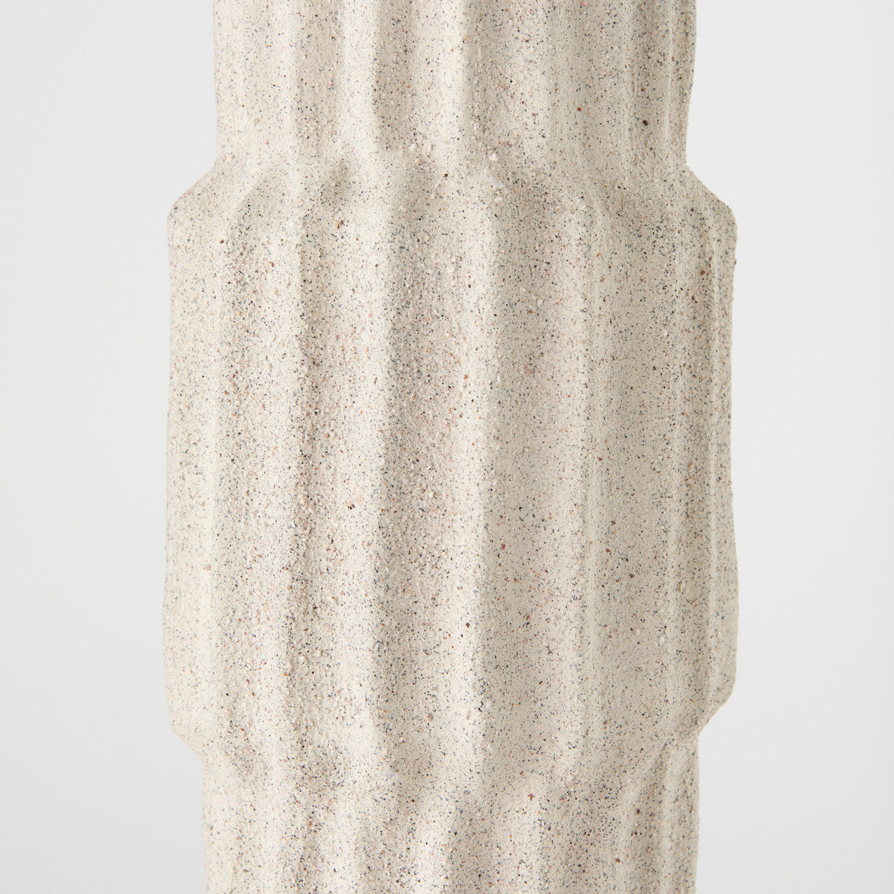 Cardon 23.0H Cream Ceramic Vase