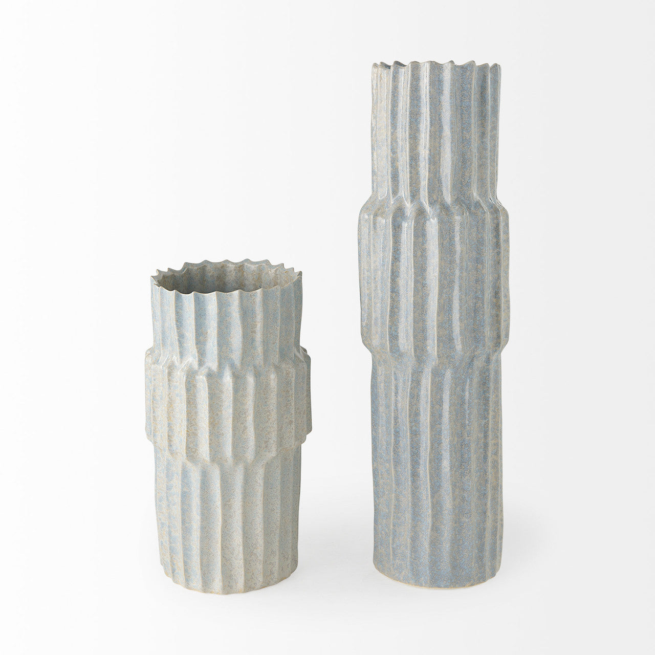Cardon 23.0H Gray Ceramic Vase
