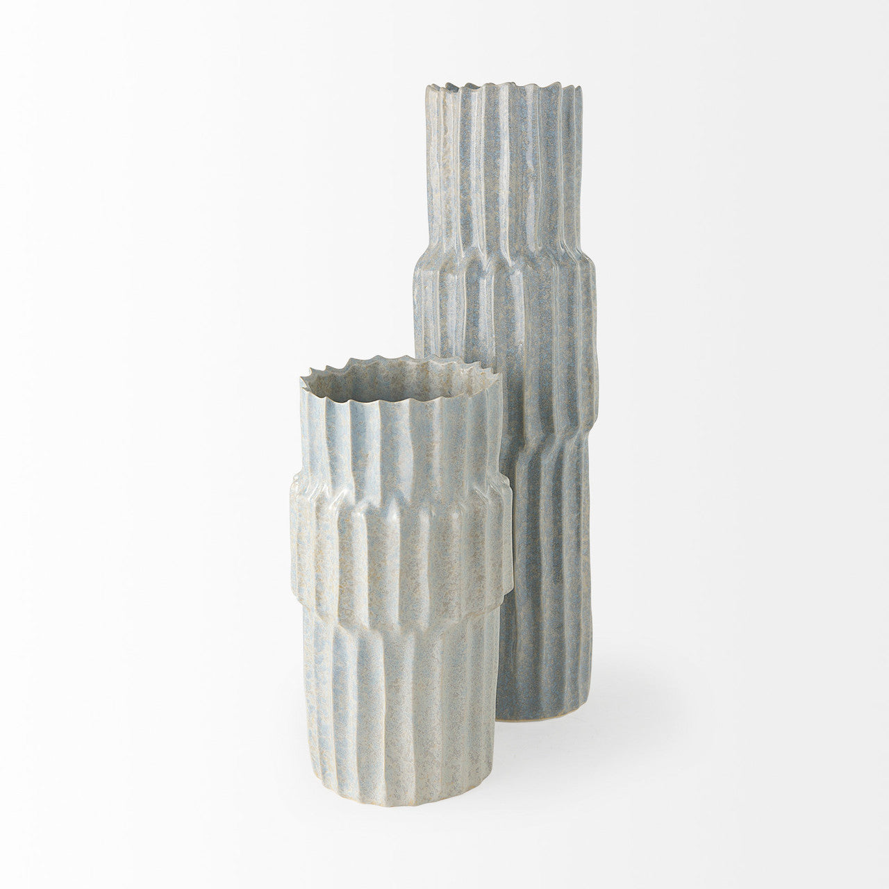 Cardon 23.0H Gray Ceramic Vase