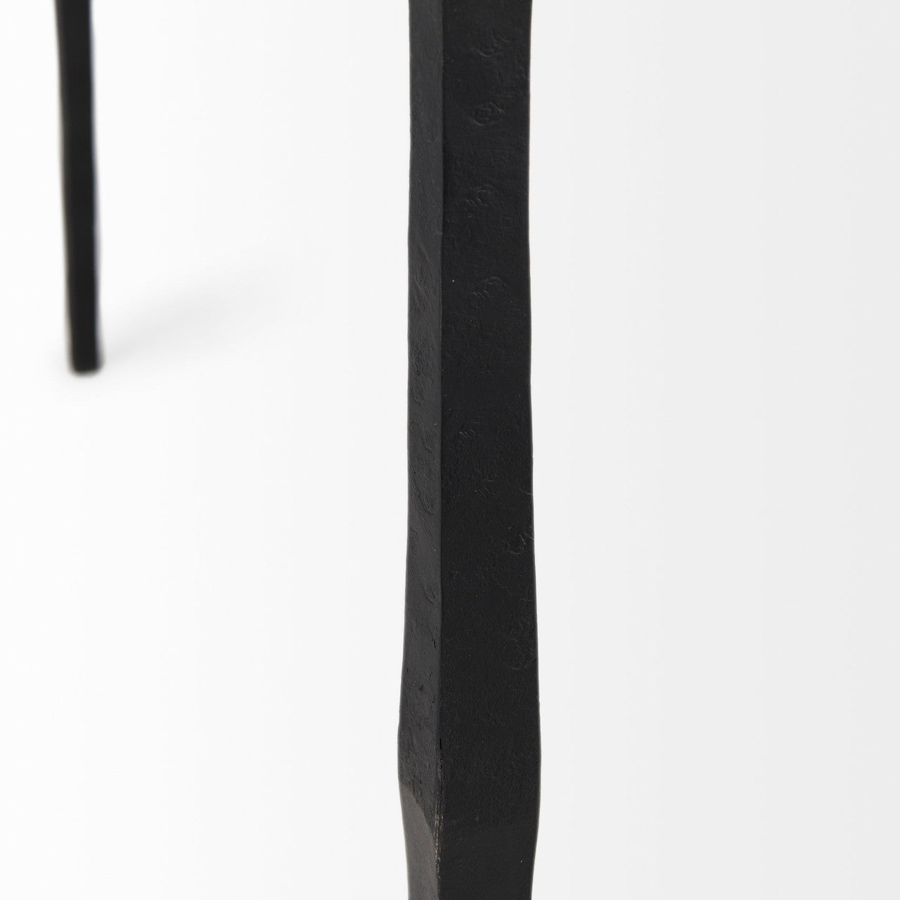 Timothy  48.0 X 8.0 X 30.0 Ebony Black Iron Console Table