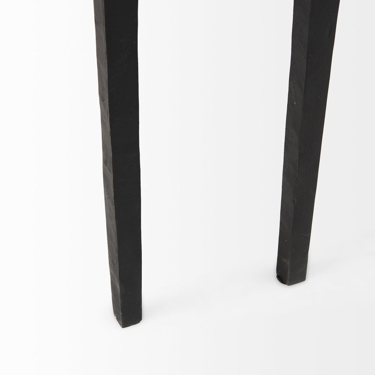 Timothy  48.0 X 8.0 X 30.0 Ebony Black Iron Console Table