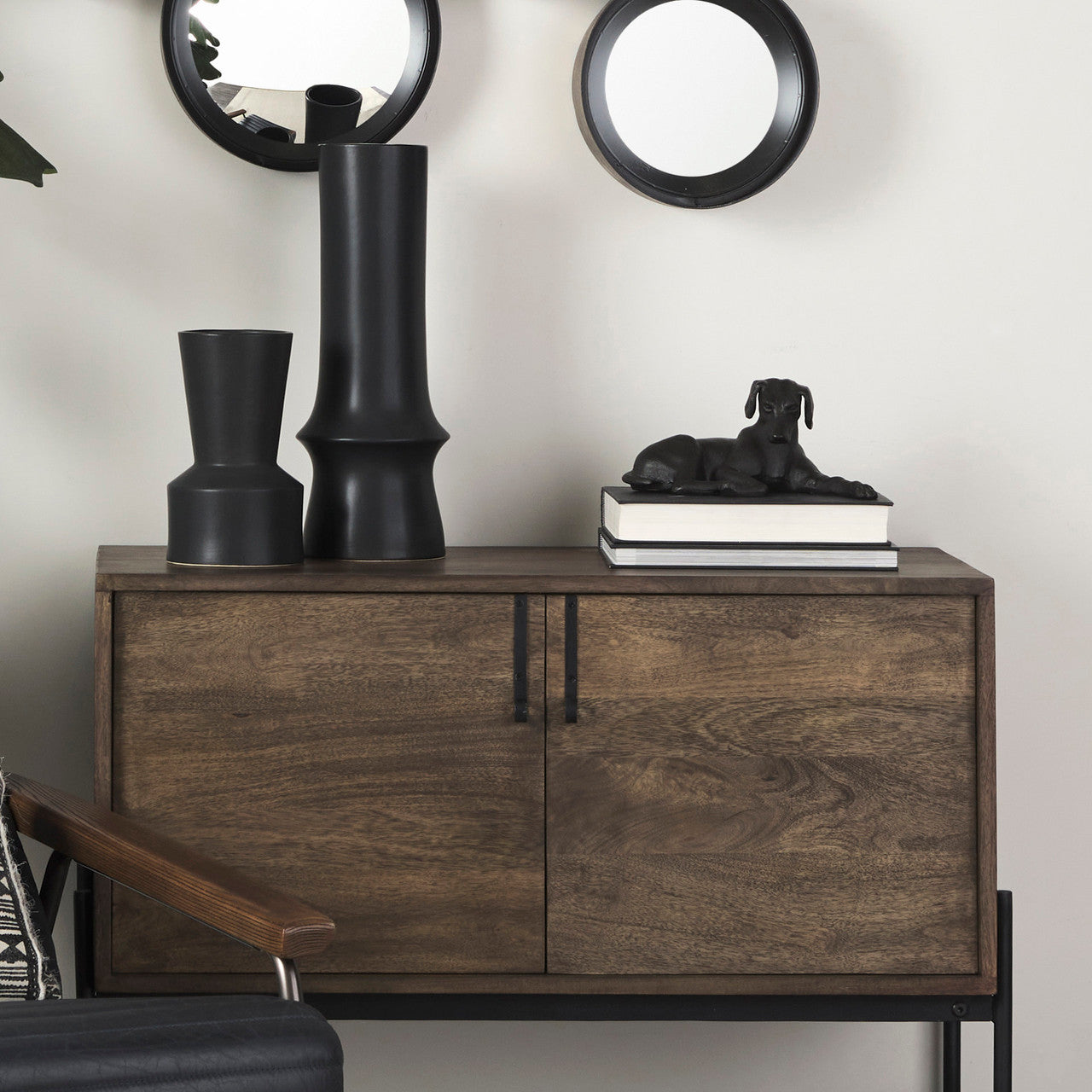 Czar 11L x 7W Black Metal Labrador Retriever